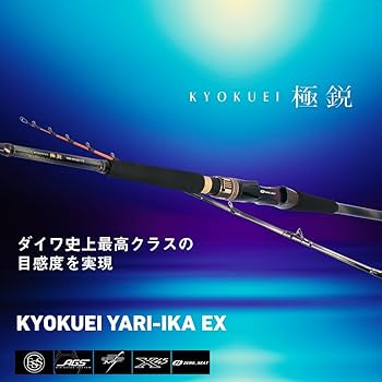 Amazon | ダイワ(DAIWA) 船竿 極鋭ヤリイカ EX 173・J | ダイワ